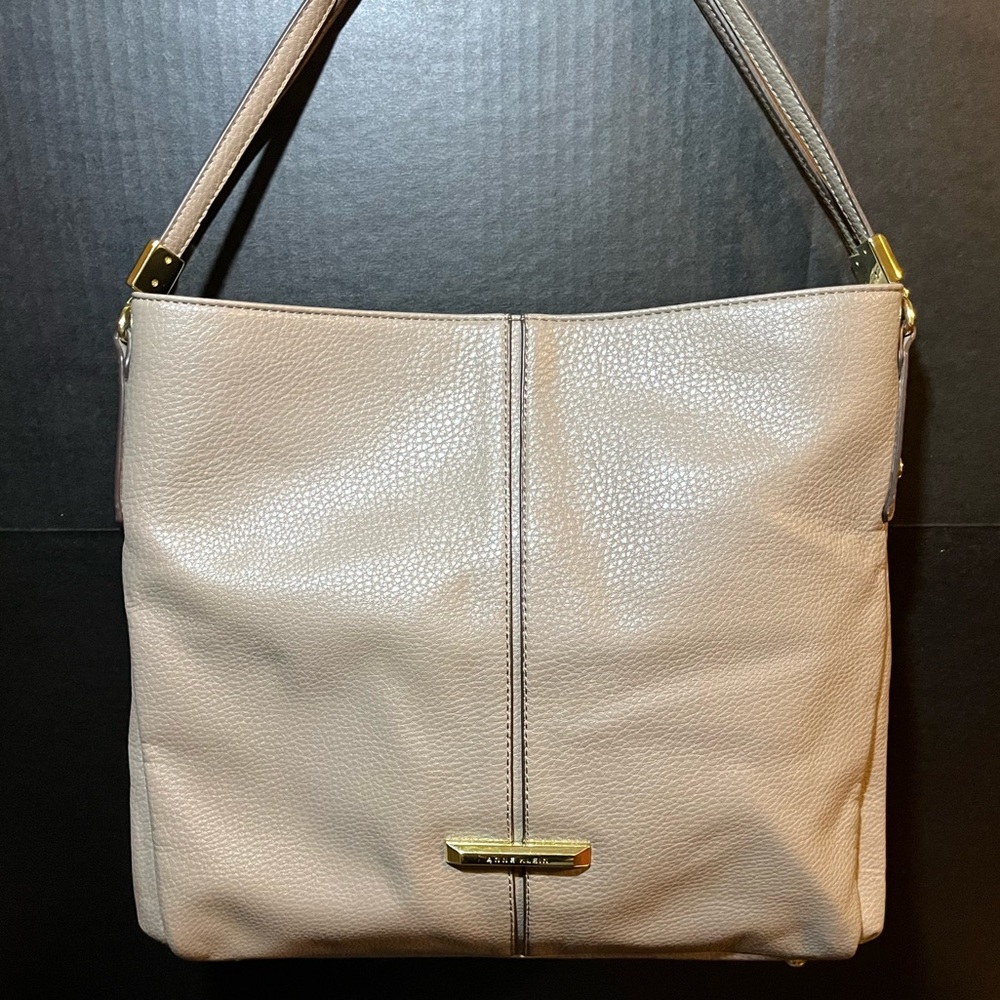 Anne Klein Gray Kick Start Tote